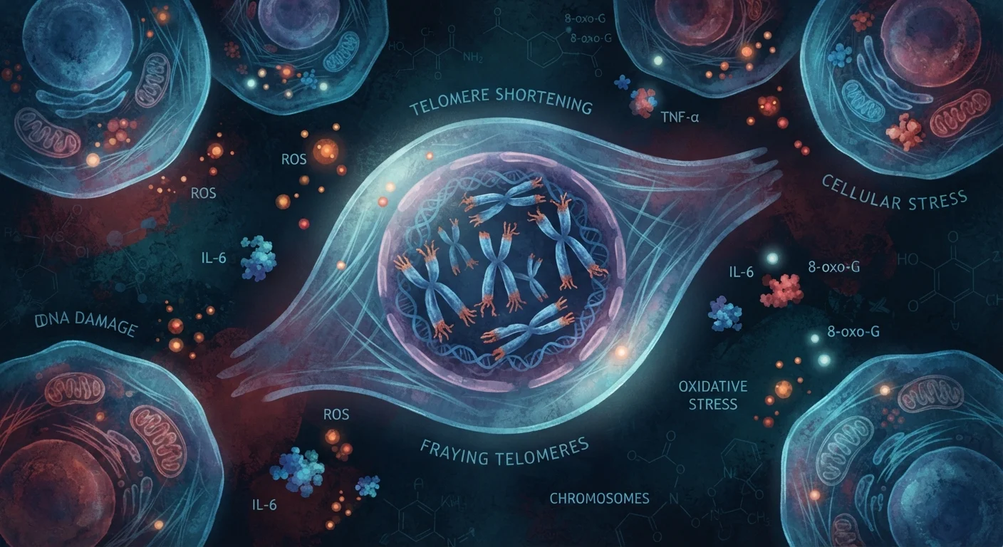 Chronic Stress and Cellular Aging: How Prolonged Tension Affects Your Body Over Time