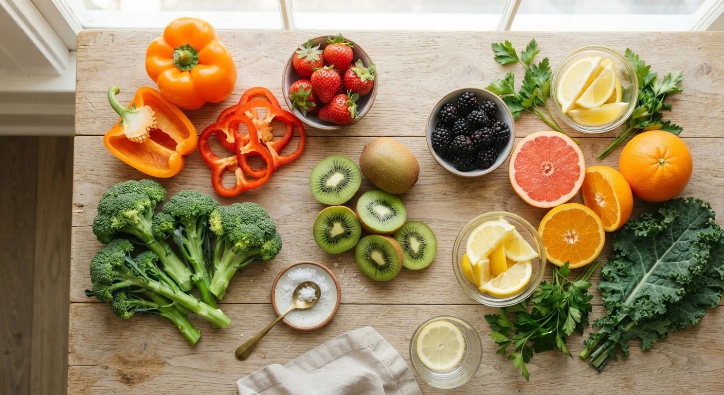 Foods Surprisingly High in Vitamin C (Beyond Oranges)