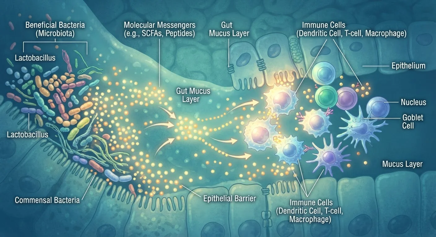 Short-Chain Fatty Acids: The Gut's Unsung Messengers to the Immune System