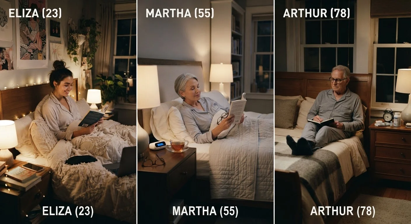 Sleep Hygiene Across Life Stages: How Needs and Habits Shift from Young Adults to Older Age