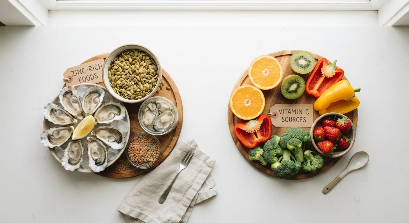 Zinc vs. Vitamin C for Immune Support: What the Evidence Shows